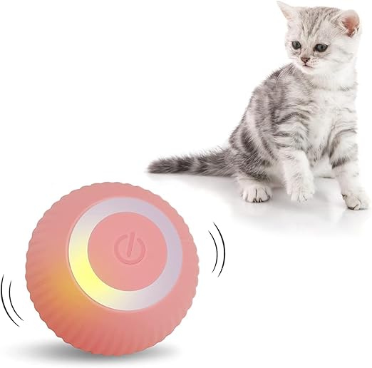 Auto-Rolling Interactive Cat Toy Ball