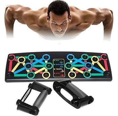 14-in-1 Color-Coded Push Up Board