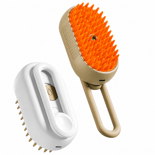 3-in-1 Steam Grooming Brush for Pets