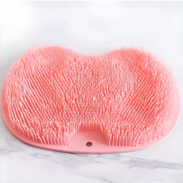 Silicone Bath & Foot Scrubber — Exfoliate, Clean & Massage