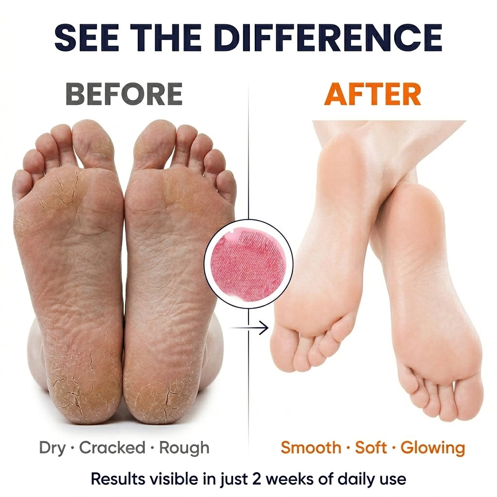 Silicone Bath & Foot Scrubber — Exfoliate, Clean & Massage